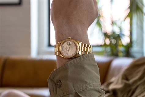 christine neubauer mit gold rolex day date|Rolex Day-Date watch.